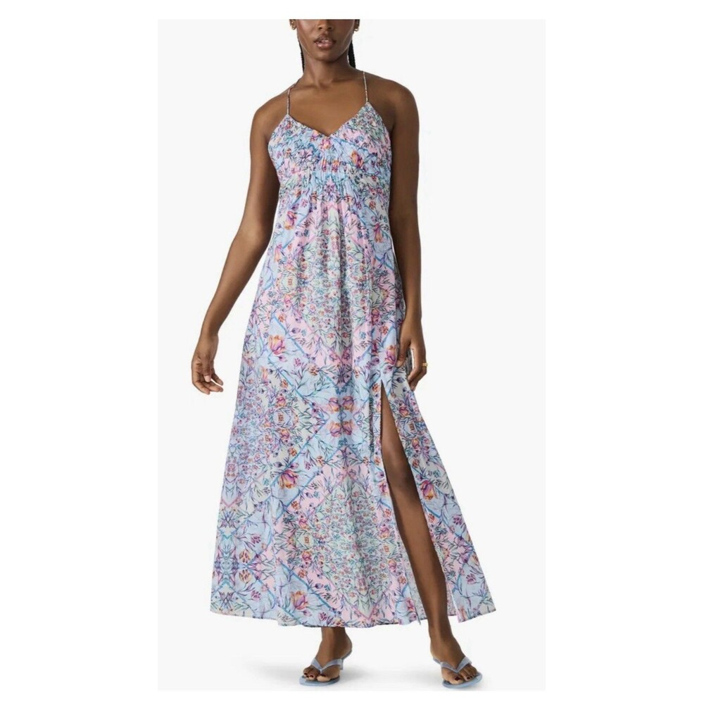 Steve Madden Women's Cotton Brianna Maxi Dress MSRP $119